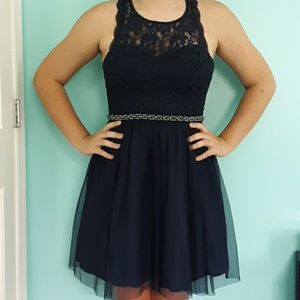 Sequins hearts Homecoming Dress